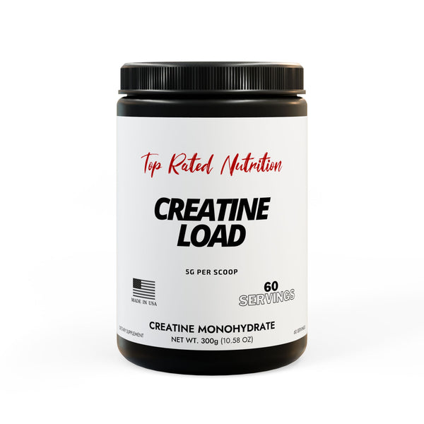 Top Rated Nutrition Creatine Load, 60 sv Monohydrate (300g, 10.58oz)