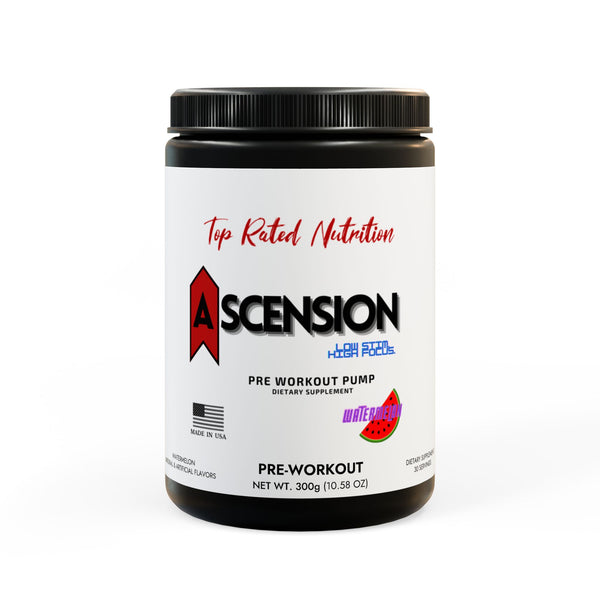 Ascension Pre-Workout, Watermelon (300g, 10.58oz)
