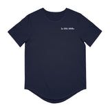 Men's Jersey Curved Hem Tee