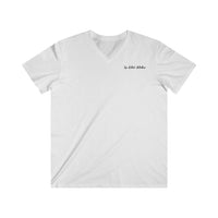 Men's Fitted V-Neck Short Sleeve Tee