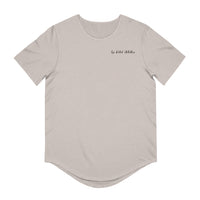Men's Jersey Curved Hem Tee