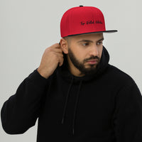 Black Signature Logo Snapback Hat