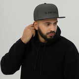 Black Signature Logo Snapback Hat