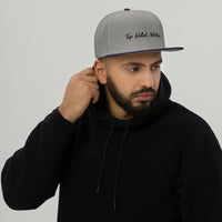 Black Signature Logo Snapback Hat